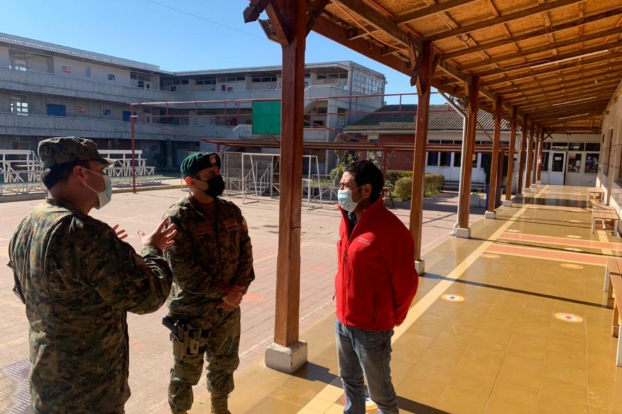 Delegado Provincial Javier Ramírez realiza recorrido por locales de votación en marco de Primarias Presidenciales