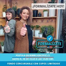 Sercotec abrió postulación a programa “Formalízate” para emprendedores informales