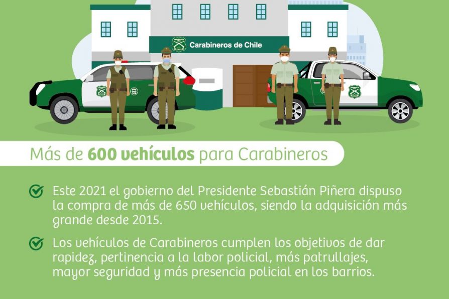 Delegado Presidencial Javier Ramírez valora adquisición de más de 600 vehículos por parte del Gobierno para reforzar labor preventiva de Carabineros