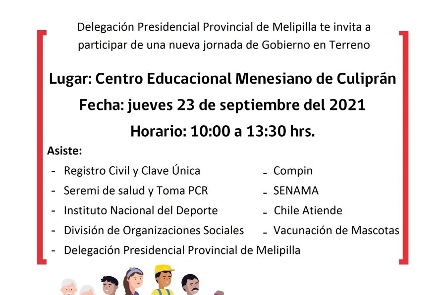 Delegado Provincial Javier Ramírez hace invitación para participar de nuevo Gobierno en Terreno