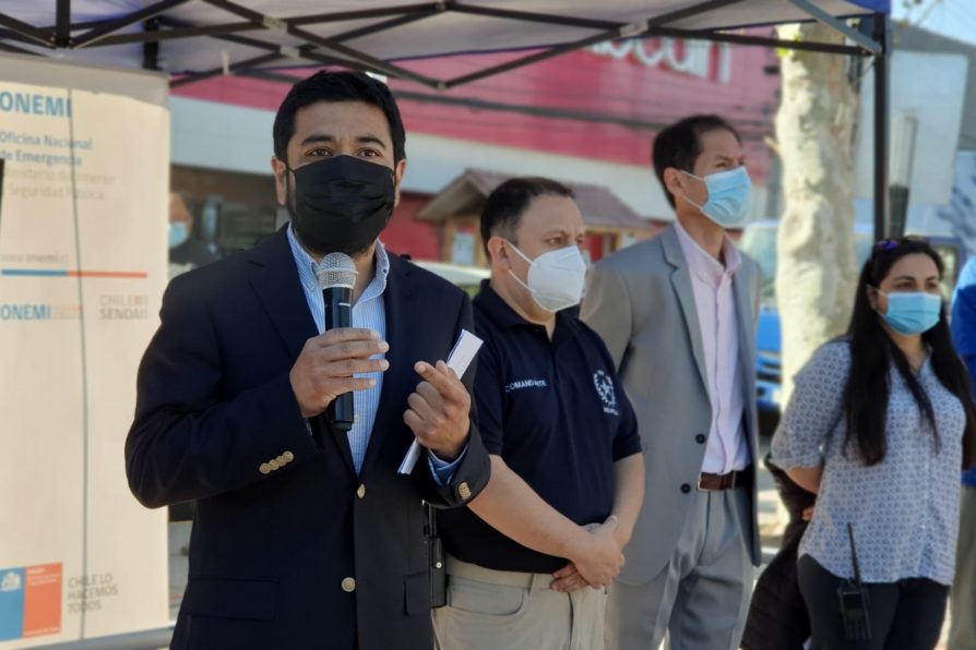 Autoridades anuncian prueba masiva del Sistema de Alerta Temprana en Melipilla