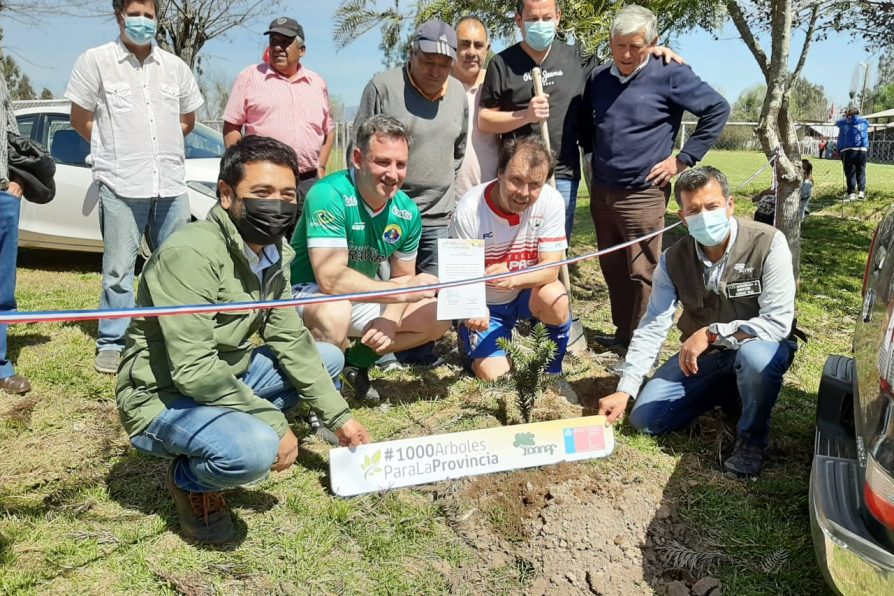 Programa #1000ÁrbolesParaLaProvincia estuvo presente en aniversario 111 del Club Deportivo San Manuel