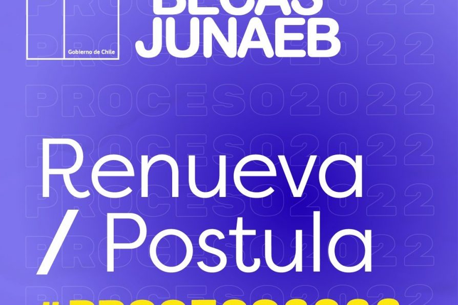 Hasta este viernes 21 de enero estudiantes podrán renovar o postular a las Becas Junaeb 2022