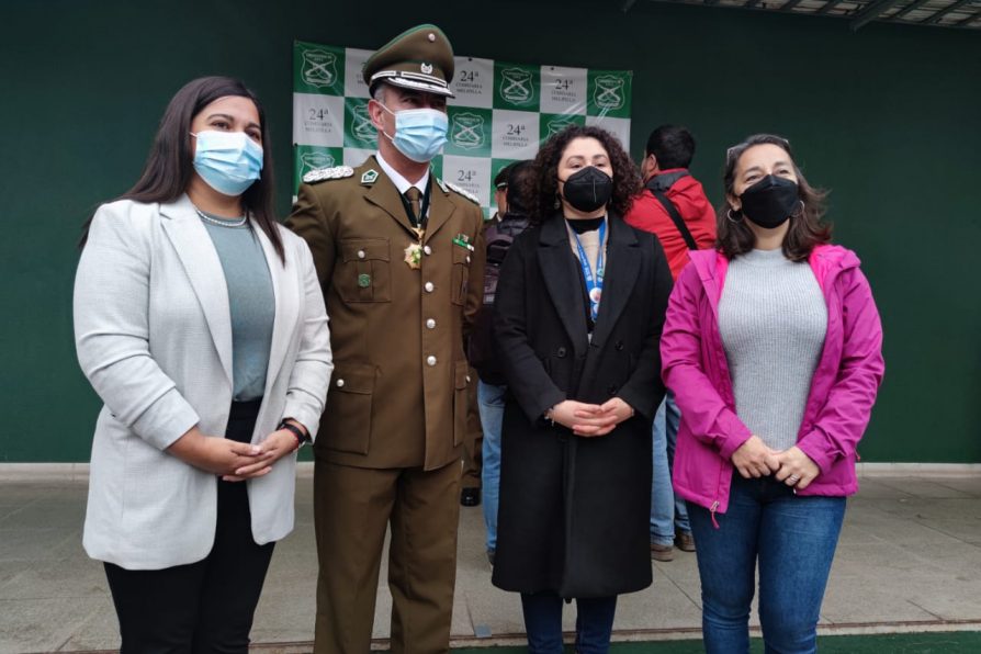 Delegada Provincial de Melipilla asiste a ceremonia aniversario por los 95 años de Carabineros