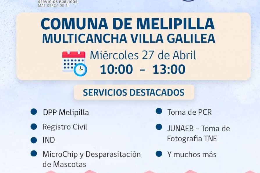 Gobierno en Terreno llega por primera vez a Villa Galilea de Melipilla