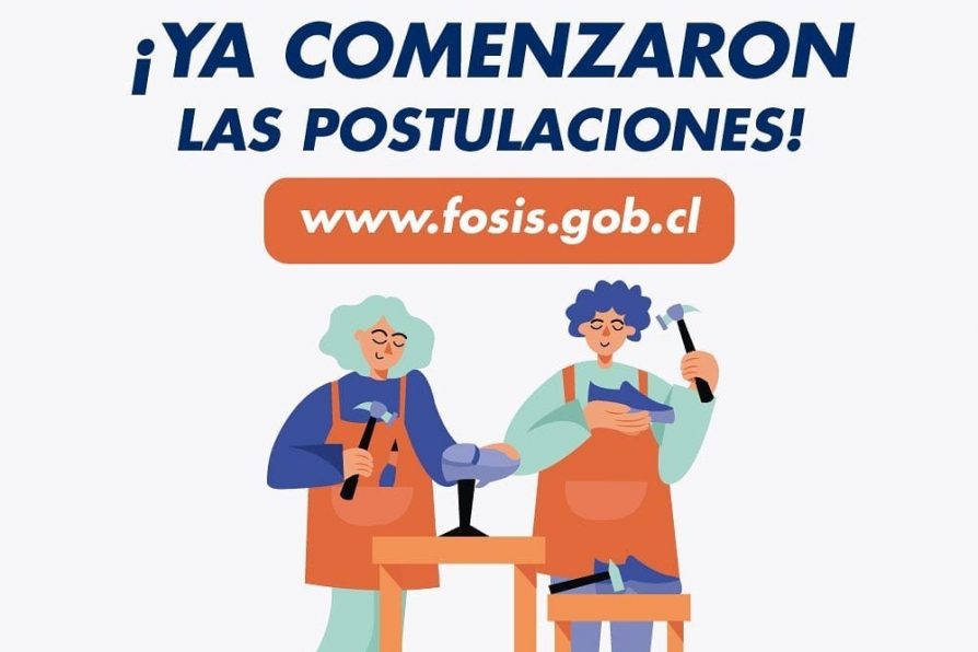 Ya se encuentra abierto el proceso de postulación a los programas FOSIS 2022