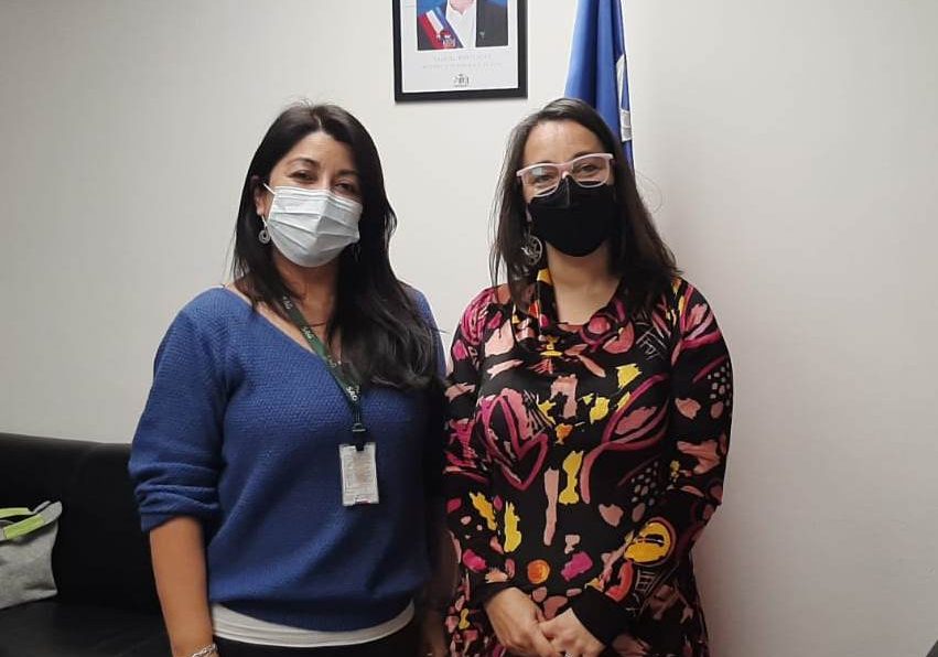 Delegada Sandra Saavedra sostiene reunión de trabajo con jefa provincial de SAG