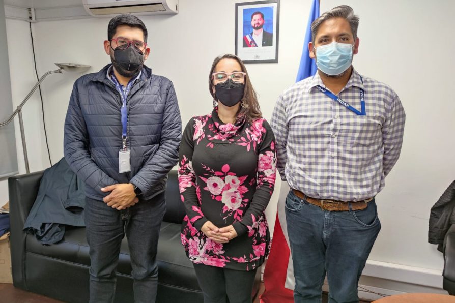 Importante reunión protocolar entre delegada provincial de Melipilla y jefe provincial de INDAP