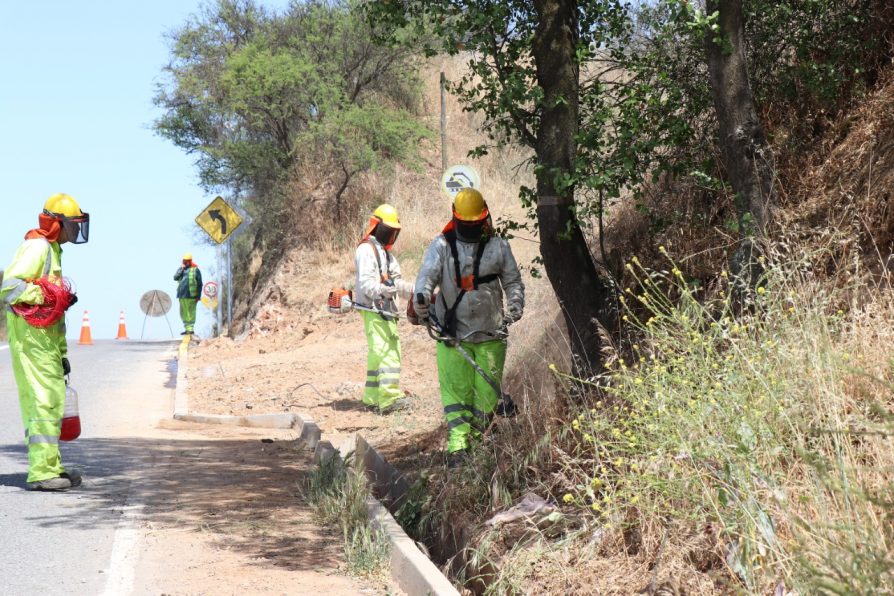 <strong>Presentan plan de 350 kilómetros de cortafuegos para prevenir incendios forestales en la Región Metropolitana</strong>