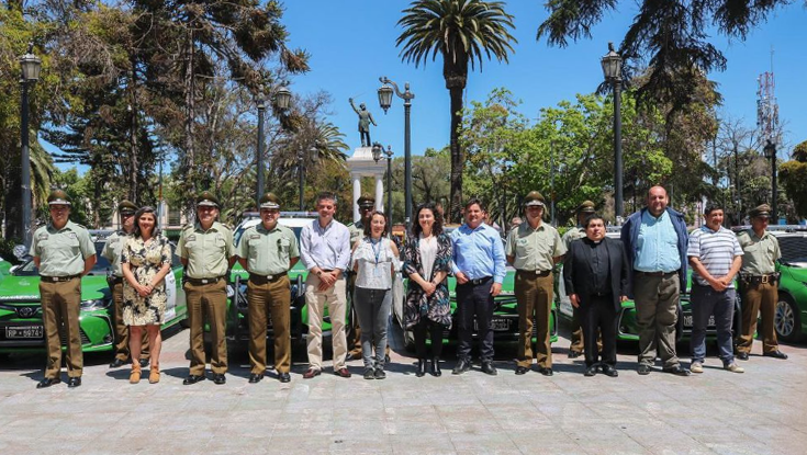 <strong>Autoridades reciben nuevos vehículos policiales que beneficiarán a la Provincia de Melipilla</strong>