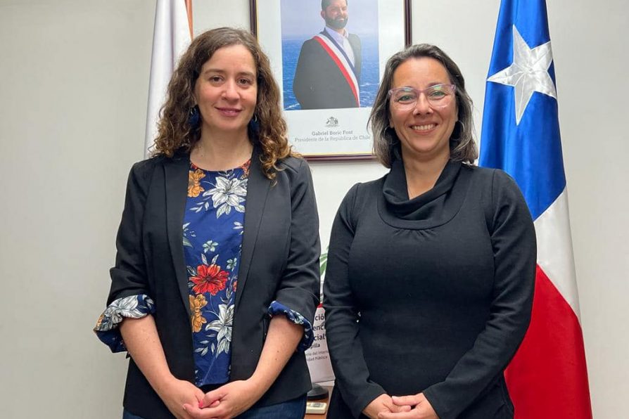 <strong>Delegada Presidencial Sandra Saavedra sostiene reunión con la nueva Directora de Servicio De Salud Metropolitano Occidente Daniela Greibe</strong>