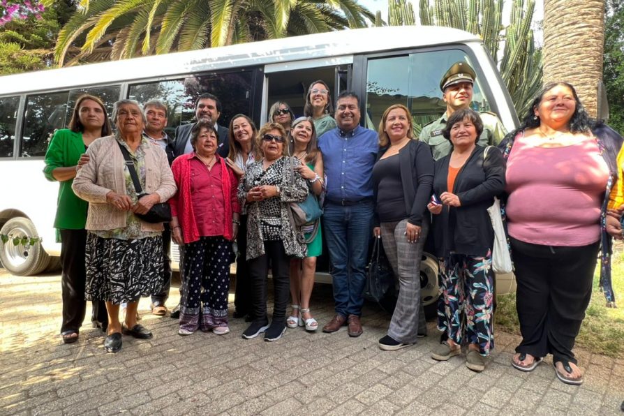 Autoridades inauguran nuevo recorrido que beneficiará a sectores de Lolenco – La Palma en María Pinto