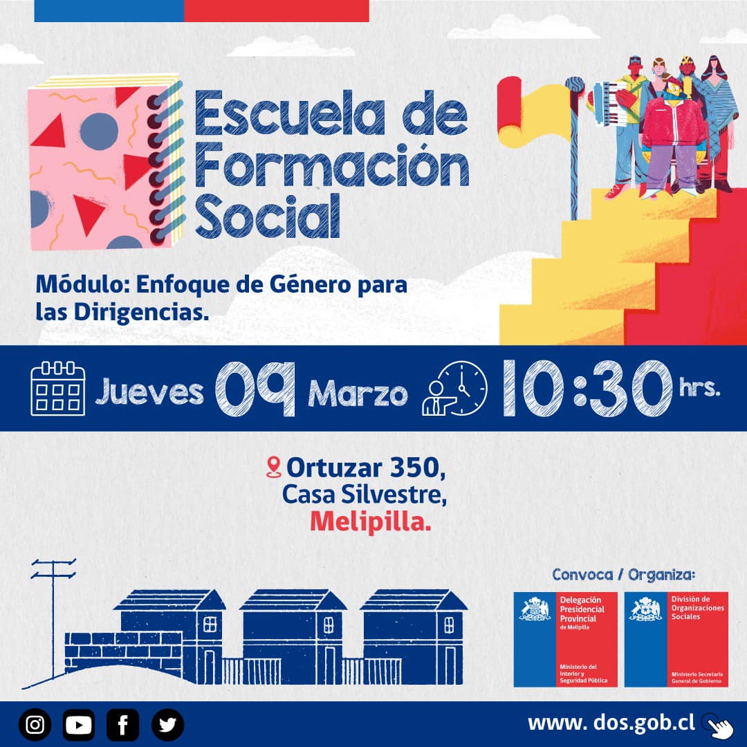<strong>Este jueves se realizará Escuela de Formación Social dirigido a mujeres de la Provincia</strong>