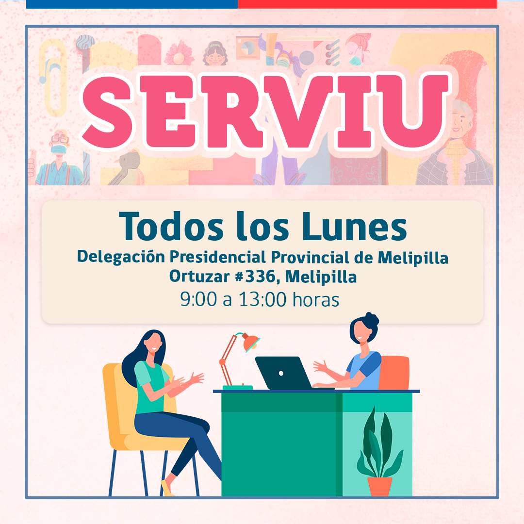 <strong>SERVIU retoma atenciones todos los lunes en dependencias de Delegación Presidencial Provincial de Melipilla</strong>