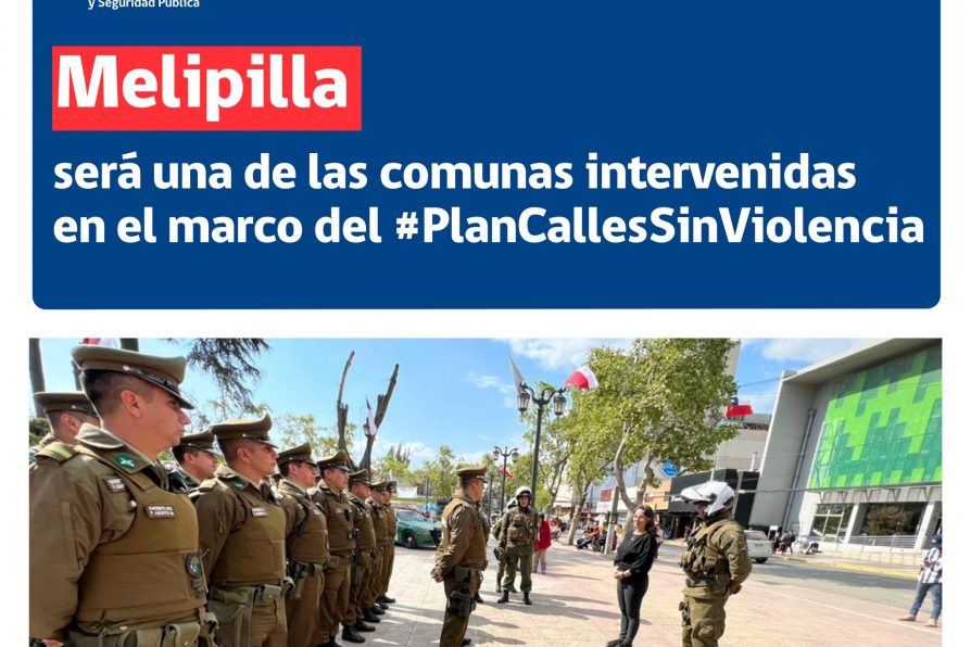 Delegada Sandra Saavedra valora incorporación de la comuna de Melipilla al Plan Calles Sin Violencia