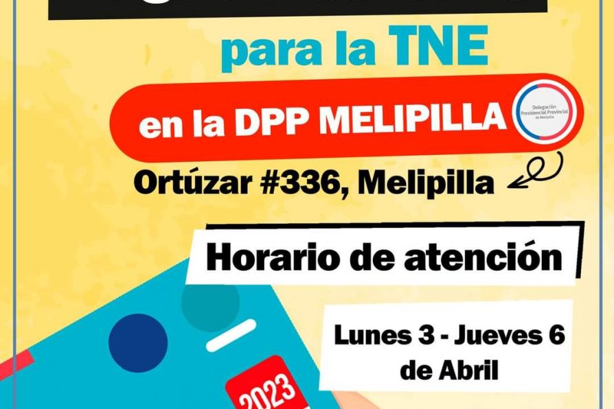 Delegación Presidencial Provincial de Melipilla hace llamado a estudiantes a pegar el sello de su TNE