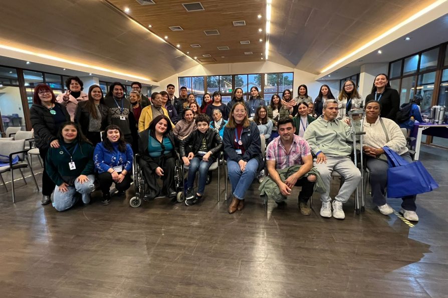 Equipo de Delegación Provincial de Melipilla asiste a charla “Mujeres con Discapacidad en el Mundo Laboral”