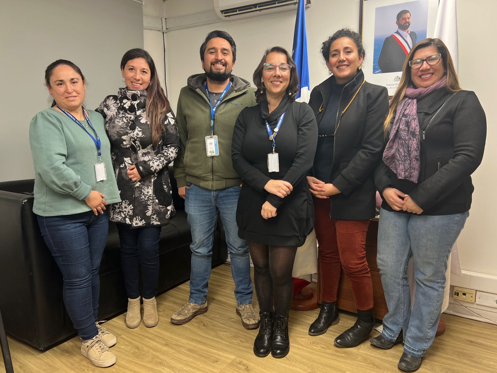 Delegada Sandra Saavedra se reúne con equipo de la Mesa Provincial de Infancia