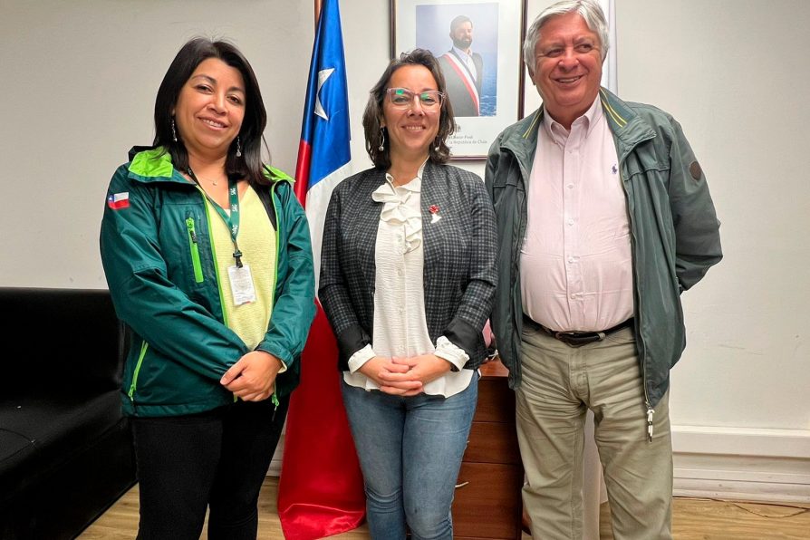 Delegada Sandra Saavedra sostiene encuentro protocolar con nuevo director regional de SAG