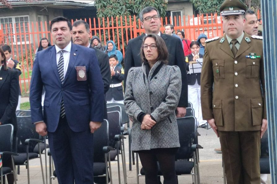 Autoridad provincial participa en ceremonia en marco del 90° aniversario de Policía de Investigaciones