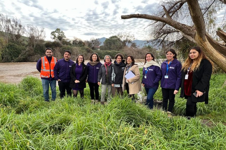 Ministra del Medio Ambiente realiza visita técnica a humedales del estero Puangue y Río Maipo