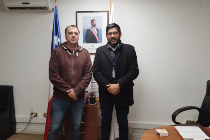 Jefe de Gabinete de Delegación Provincial de Melipilla sostiene encuentro protocolar con Club Atlético Fénix