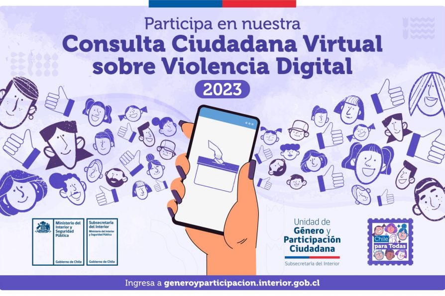 Invitan a participar de la Consulta Ciudadana Virtual sobre Violencia Digital 2023