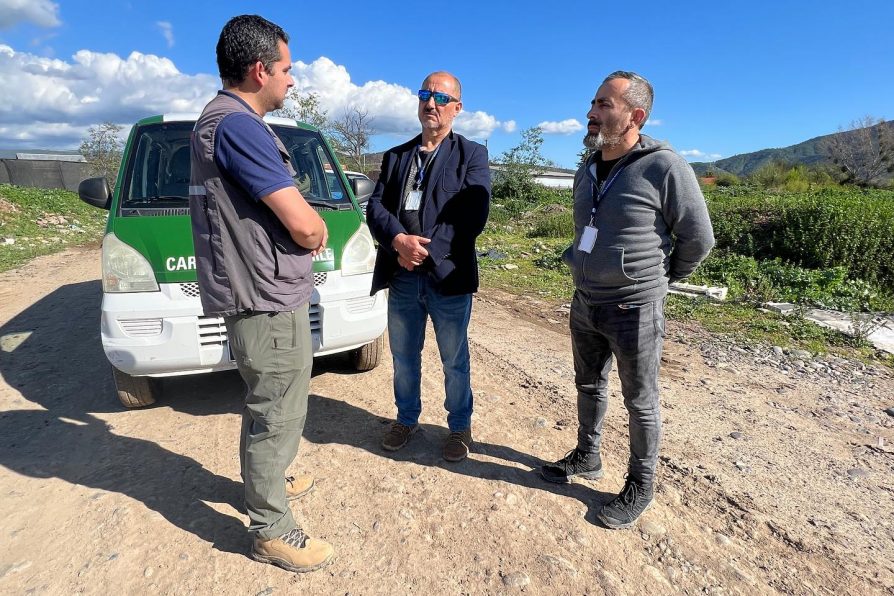 Autoridades realizan fiscalización a vertedero ilegal en Melipilla