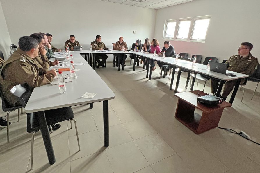 Realizan nuevo encuentro del Sistema Táctico Operativo Policial S.T.O.P. en Melipilla