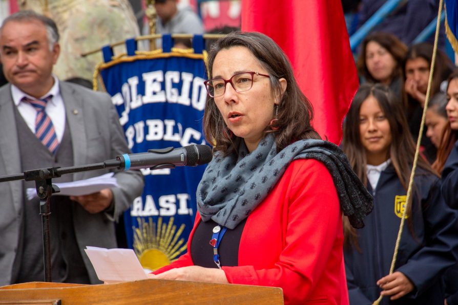 Delegada Sandra Saavedra participó de tradicional desfile por Aniversario 281 de Melipilla