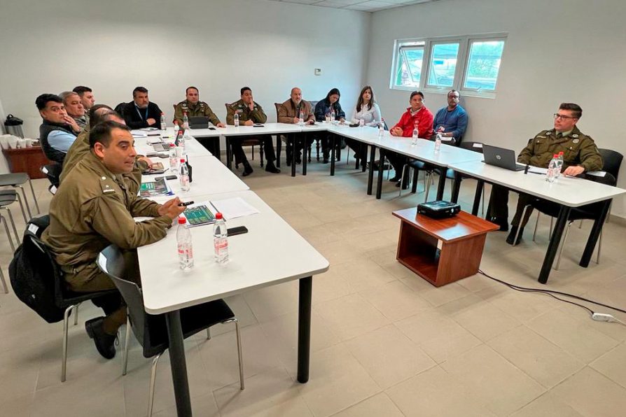 Delegación Provincial de Melipilla participa en nuevo encuentro del Sistema Táctico Operativo Policial S.T.O.P.