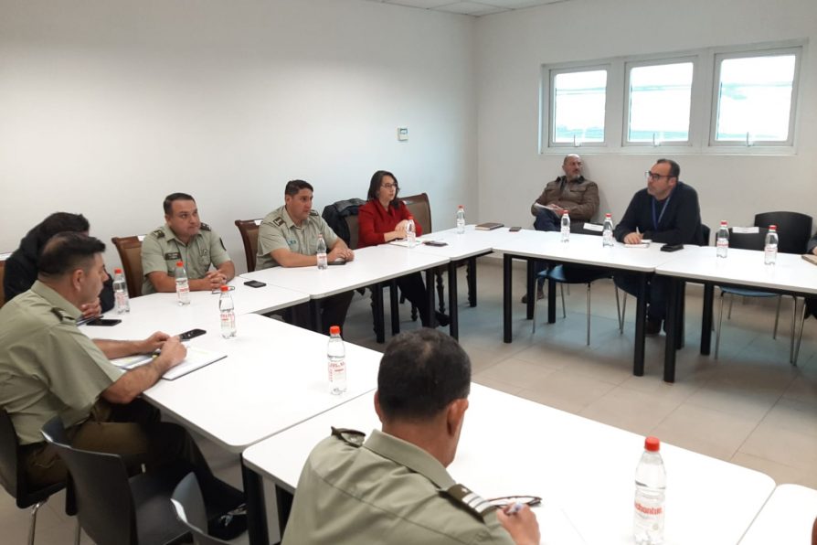 Delegada Provincial Sandra Saavedra participa de nuevo encuentro del Sistema Táctico Operativo Policial S.T.O.P.