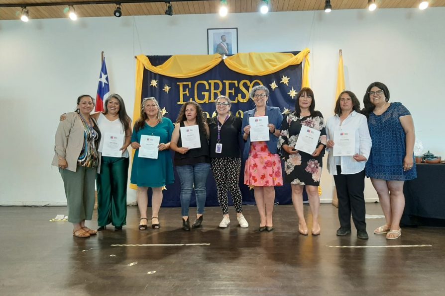 34 mujeres de la Provincia de Melipilla se certifican gracias al Programa “Mujeres Rurales” de INDAP-Prodemu