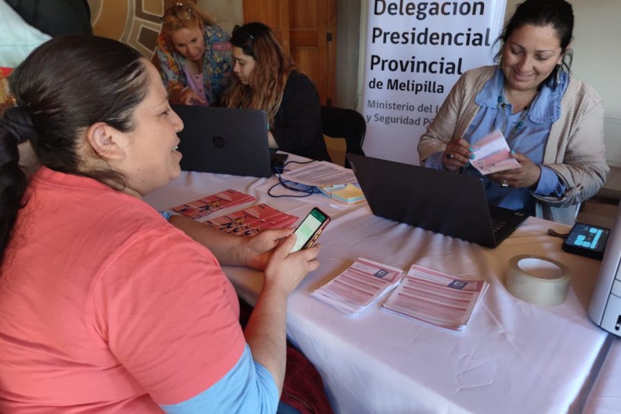 Programa de Gestión Social Local de Delegación Presidencial Provincial de Melipilla llegó con éxito a la comuna de Alhué