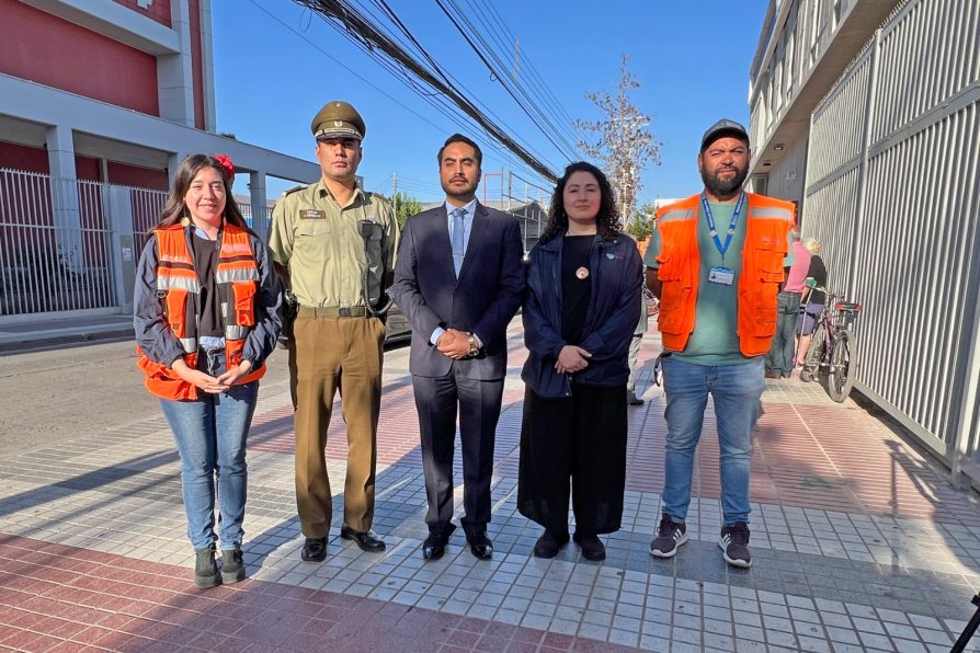 Autoridades encabezan operativo de control y fiscalización vehicular en Melipilla