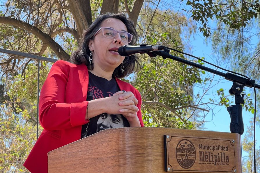 Delegada Sandra Saavedra entrega saludo en el marco de la Conmemoración del Día Internacional de la Mujer