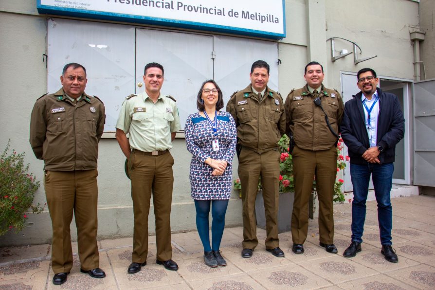 Delegada Sandra Saavedra sostiene encuentro de trabajo con Oficinas de Integración Comunitarias de las Comisarías de Melipilla y Curacaví