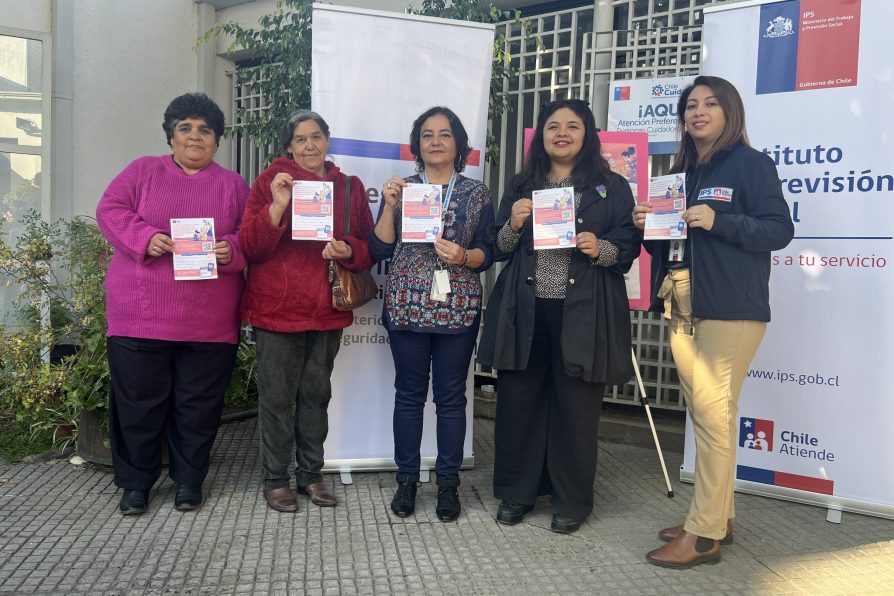 Realizan jornada de difusión del programa Chile Cuida y su complemento de cuidados