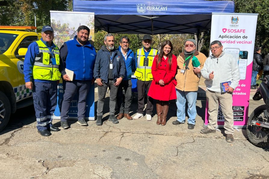 Curacaví desarrolló exitosa Feria de Gestión del Riesgo de Desastres y Emergencias 2024