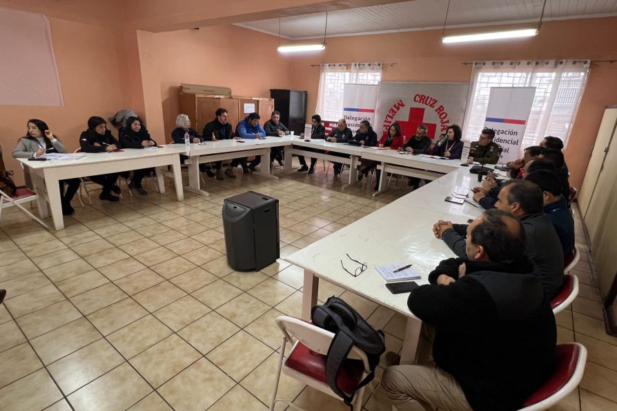 Delegación Provincial de Melipilla convoca a Mesa Técnica Provincial por frente meteorológico por lluvias