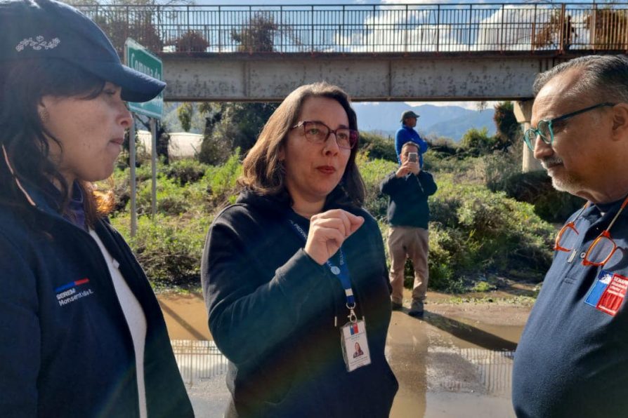 Delegada Sandra Saavedra realiza balance tras paso de Frente meteorológico en Provincia de Melipilla