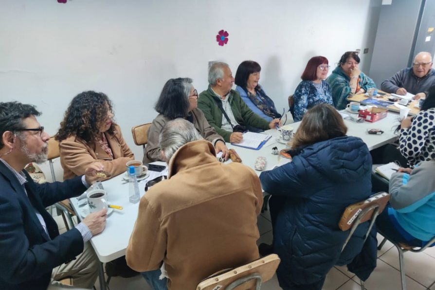 Delegación Provincial participa en reunión de la Mesa de Colaboradores convocada por la Unión Comunal de Adultos Mayores de Melipilla