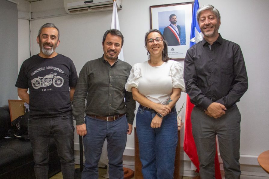 Autoridad provincial Sandra Saavedra se reúne con equipo del Centro de Formación Técnica Estatal