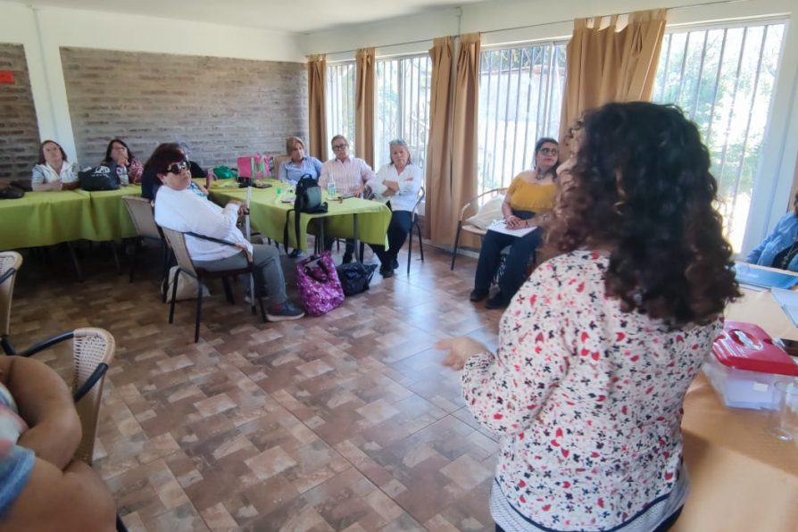 Delegación Provincial de Melipilla visita “Club del Adulto Mayor Gracias a la Vida” de Mallarauco