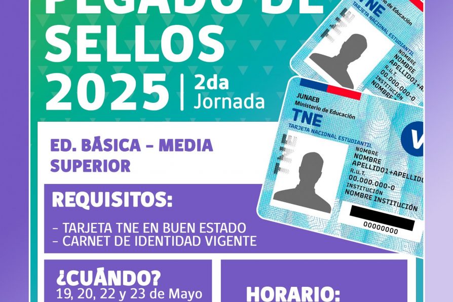 Realizarán nuevo operativo especial para renovación de sello TNE en Delegación Presidencial Provincial de Melipilla