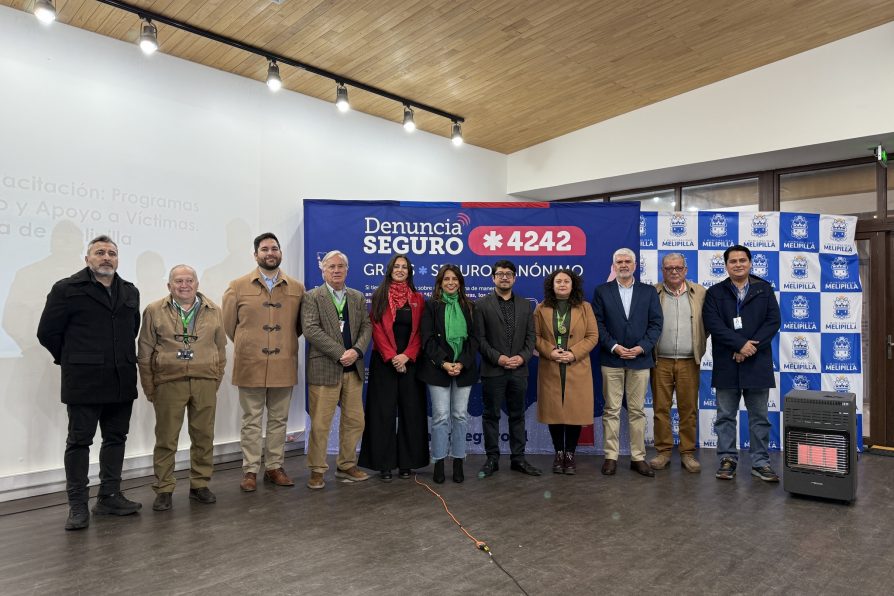 Impulsan capacitación sobre programas Denuncia Seguro y Apoyo a Víctimas en la Provincia de Melipilla