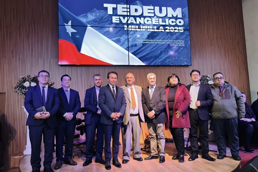 Delegado Presidencial Provincial de Melipilla participa en tradicional Te Deum Evangélico por Fiestas Patrias