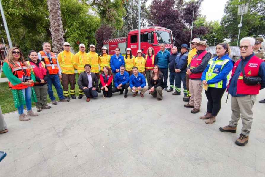 Autoridades encabezan jornada de prevención de Incendios Forestales en la comuna de San Pedro