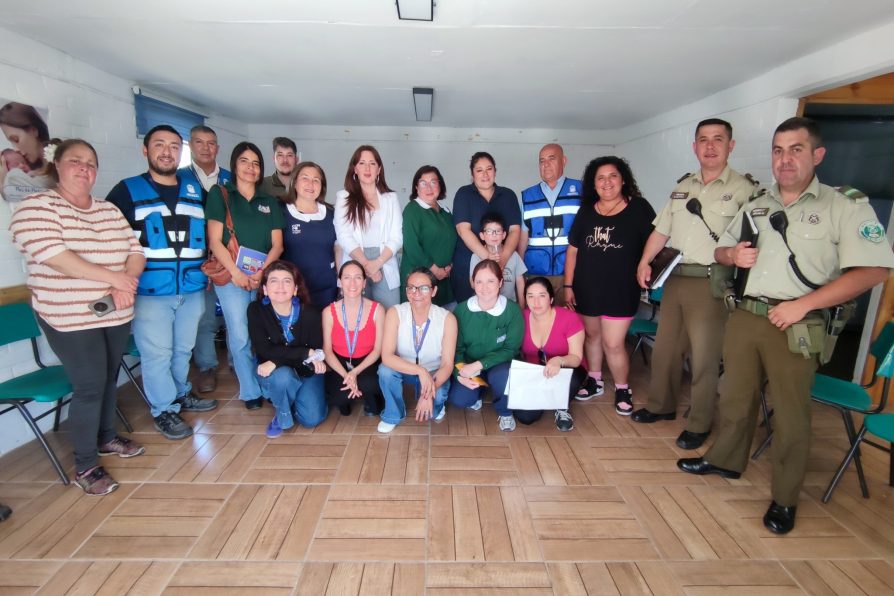 Delegación Provincial de Melipilla participa de primera Mesa de Seguridad del Jardín Infantil Sueños de Colores de Melipilla