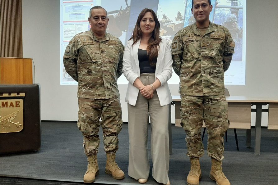 Establecen reunión de coordinación con Subdirector de FAMAE en el marco de las próximas elecciones presidenciales y parlamentarias